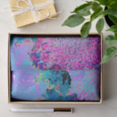 Elegant Dark Blue en Magenta Limelight Hydrangea Tissuepapier (Geschenk)