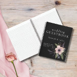 Elegant Dark Floral Cascade Black Burgundy Notitieboek<br><div class="desc">Elementen: waterverf bloemelementen, rozen, andere bloemen, groen, veren, rijke donkere tinten. Contemedhedendaagse serif lettertypen met scriptaccenten Kleuren: zwart, Bourgogne, roze, wazig, duw, bruin, bruin, ecru, lavender, paars, pruimen, stoffig blauw, groen. Thema's: modern, donker, elegant, humeurig, floreel, botanisch, tuin, winter, hedendaags, duw, verfijnd. Collectie: Elegant Dark Floral Cascade Black Burgundy Wedding...</div>