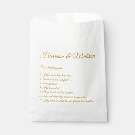 Elegant dark goud douane manuscript koppelt leuke bedankzakje (Voorkant)