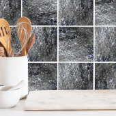 Elegant Dark Gray Tegeltje