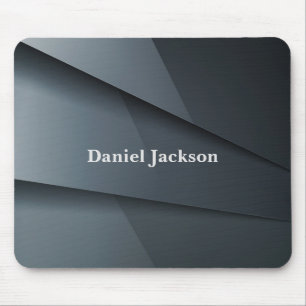 Elegant Dark Grey personaliseren Muismat