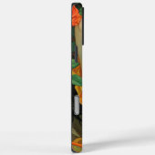 Elegant Dark Haired Art Nouveau Woman Case-Mate iPhone Case (Achterkant / Rechts)