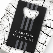 Elegant dark lines modern monogrammen zwart