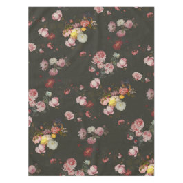 Elegant Dark Rich Floral roze Roses Tafelkleed