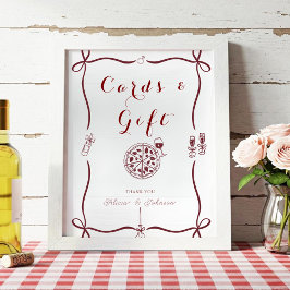 Elegant dat is een meer verlovingsfeest Cadeau & k Poster