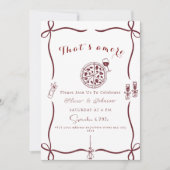 Elegant, dat is een meer verlovingsfeest kaart (Voorkant)