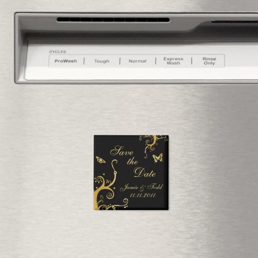 Elegant Dave de datum Magneet (Insitu (Vaatwasser))