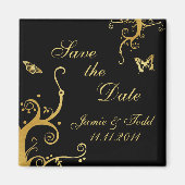 Elegant Dave de datum Magneet (Voorkant)