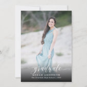 Elegant de aankondiging van het afstuderen van de (Voorkant)