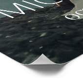 Elegant de avond voor repetitie diner foto poster (Hoek)