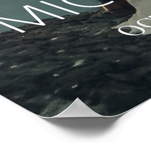 Elegant de avond voor repetitie diner foto poster (Hoek)