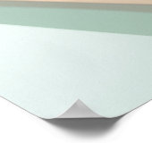 Elegant De avond voor repetitie foto welkom Poster (Hoek)