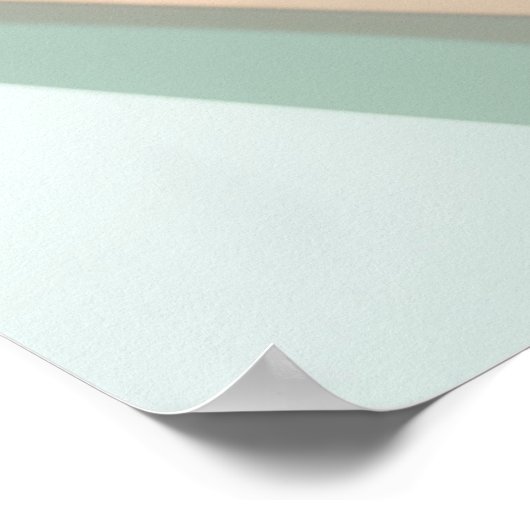 Elegant De avond voor repetitie foto welkom Poster (Hoek)