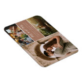 Elegant de heer en mevrouw Hartelijk dank Foto Col Magneet (Rechterzijde)