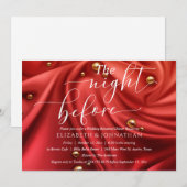 Elegant de nacht voor het repetitief eten kaart (Voorkant / Achterkant)