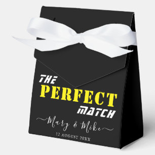 Elegant De Perfecte Match Grote Tent Bedankdoosjes