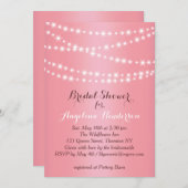 Elegant de Uitnodiging van de Bridal van de Lichte (Voorkant / Achterkant)