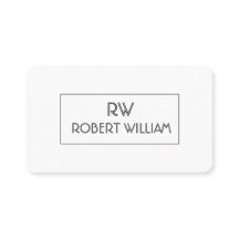 Elegant deco Style Pixel minimalistisch Profession