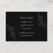 Elegant Deco Visitekaartje (Achterkant)