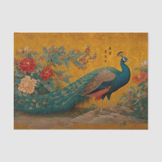 Elegant decoratief cadeauverpakking tissuepapier p (Voorkant)