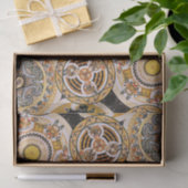 Elegant decoratief kunstgremium euveau Gold Brown Tissuepapier (Geschenk)