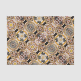 Elegant decoratief kunstgremium euveau Gold Brown  Tissuepapier