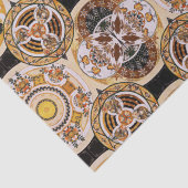 Elegant decoratief kunstgremium euveau Gold Brown  Tissuepapier (Detail)