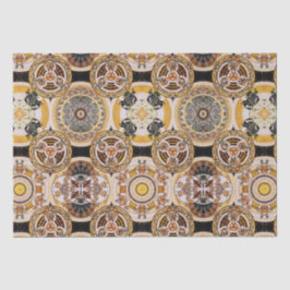 Elegant decoratief kunstgremium euveau Gold Brown  Tissuepapier