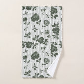 Elegant decorative floral patterned  bad handdoek (Handdoek)