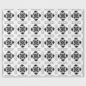 Elegant Decorative Florette  Frans Cadeaupapier (Vlak)