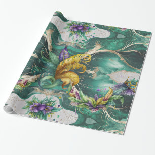 Elegant Decorative Mardi Gras Cadeaupapier