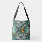 Elegant Decorative Mardi Gras Crossbody Tas (Voorkant)