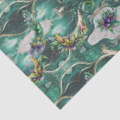 Elegant Decorative Mardi Gras Tissuepapier (Detail)
