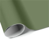 Elegant Deep Forest Green Christmas Gift Paper Cadeaupapier (Rol Hoek)
