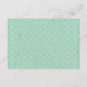 Elegant Deer Antlers Rustic Country Routebeschrijv Informatiekaartje (Achterkant)