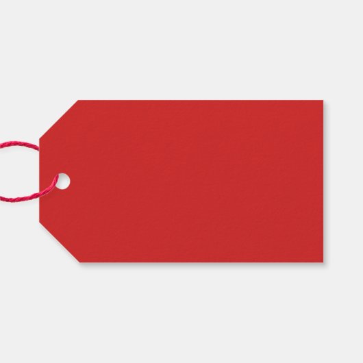 Elegant Deer Cadeaulabel (Achterkant Horizontaal)