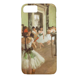 Elegant Degas de dansklasse, Ballerina iPhone 8/7 Hoesje