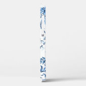 Elegant Delft Blue en White Floral Case-Mate iPhone Case (Achterkant / Links)
