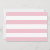 Elegant delicaat roze rozen bouquet Weddenschap Kaart (Achterkant)