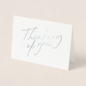 Elegant denken van het manuscript van U Folie Kaarten (Voorkant)