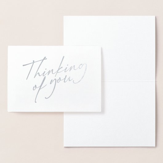 Elegant denken van het manuscript van U Folie Kaarten (Display)