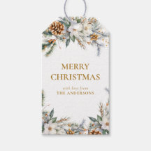 Elegant dennenboomgroen | Gouden kerst