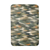 Elegant dennenboompatroon | rustiek bos badmat (Voorkant Verticaal)