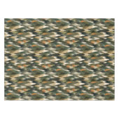 Elegant dennenboompatroon | rustiek bos tafelkleed (Voorkant (Horizontaal))