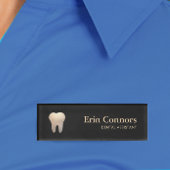 Elegant Dental Assistant Tooth Logo Naambadge