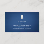 Elegant Dental | Blauw Visitekaartje (Voorkant)