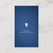 Elegant Dental | Blauw Visitekaartje (Achterkant)