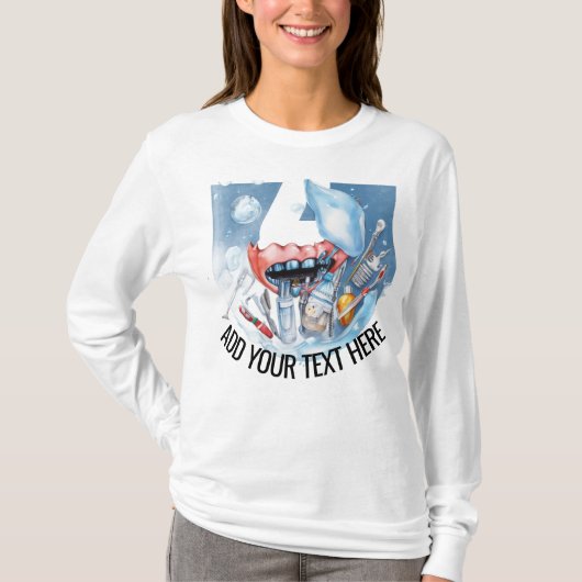 Elegant Dental T-shirt (Voorkant)