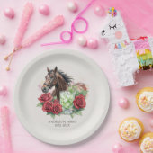Elegant Derby-feest Papieren Bordje (Feest)