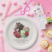 Elegant Derby Party Papieren Bordje (Feest)